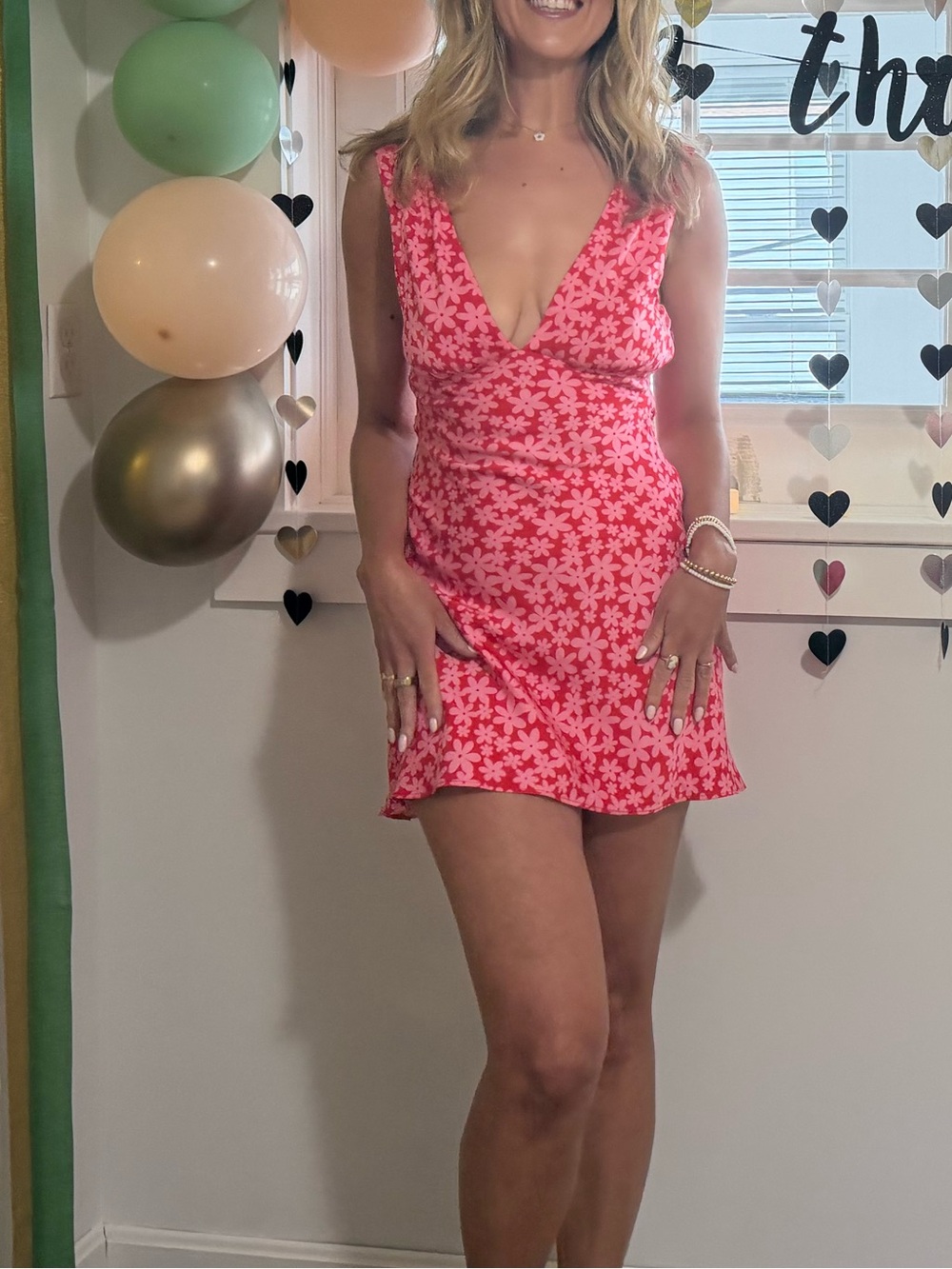 Cotton Candy LA Aria Mini Silk Dress • Small